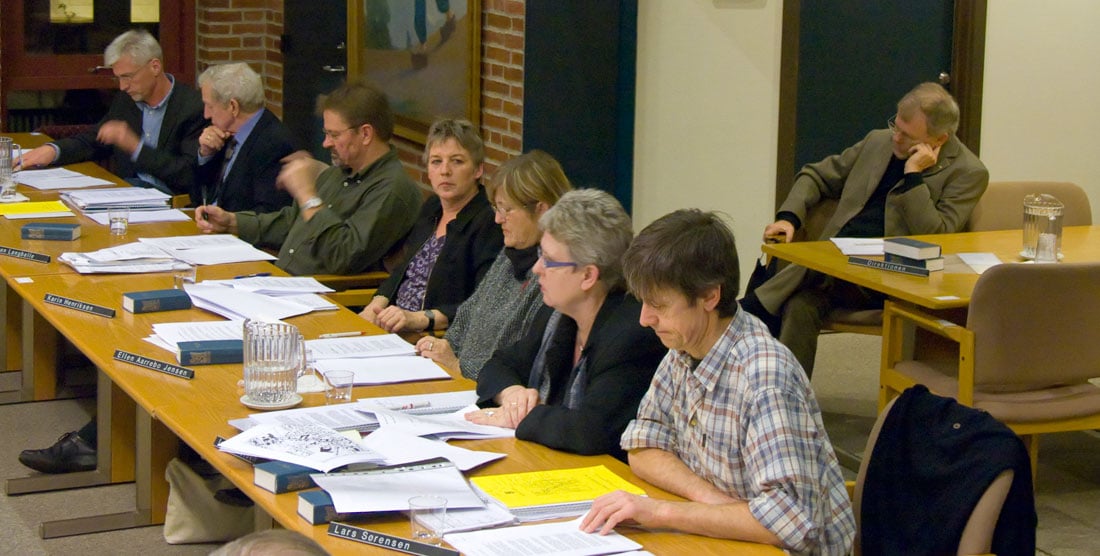 Sidste byrådsmøde i Rosenholm Kommune
